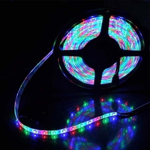 

strips rgb led strip light smd 3/5/10m waterproof tape dc12v ribbon diode flexible stripe lamp with controller