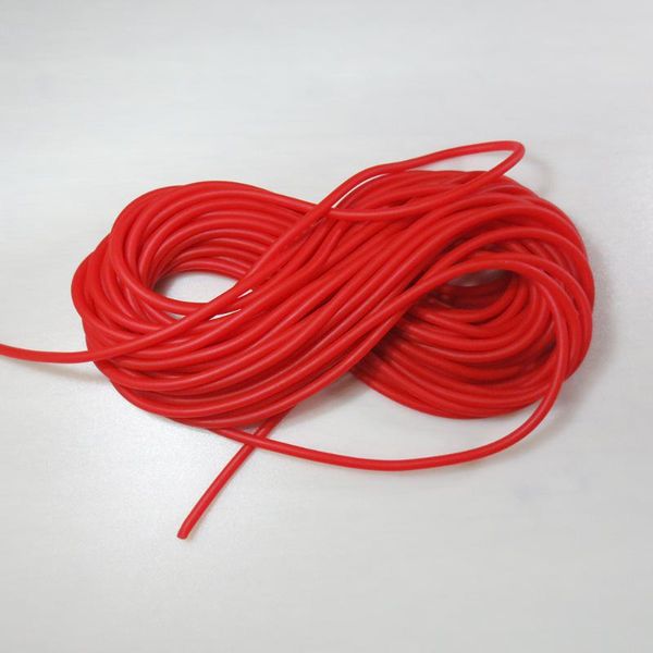 

fishing accessories red diameter 3mm solid elastic rubber line rope 5-10m good quality for catching fishes