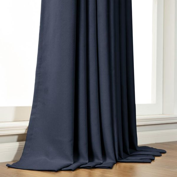 

curtain & drapes elka modern blackout curtains for living room bedroom window treatment blinds finished solid color kitchen