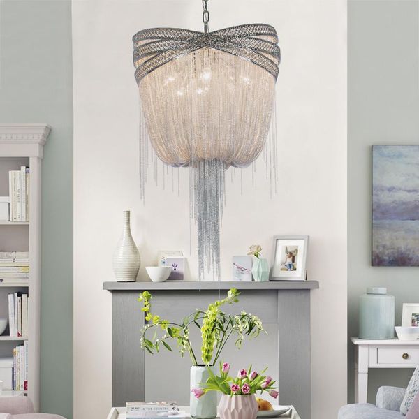 

modern chandeliers for living dining room bedroom led chain lamp luxury home decor lighting fixtures creative hanging lights