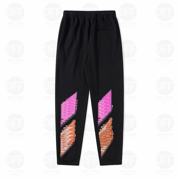 

sports pants brand mens pant designers fashion side stripe sweatpants joggers casual streetwear trousers clothes e4ck, Black
