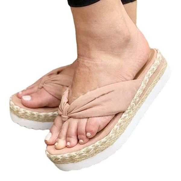 

sandals women designer flip flop flat shoes summer for female platform retro, Black