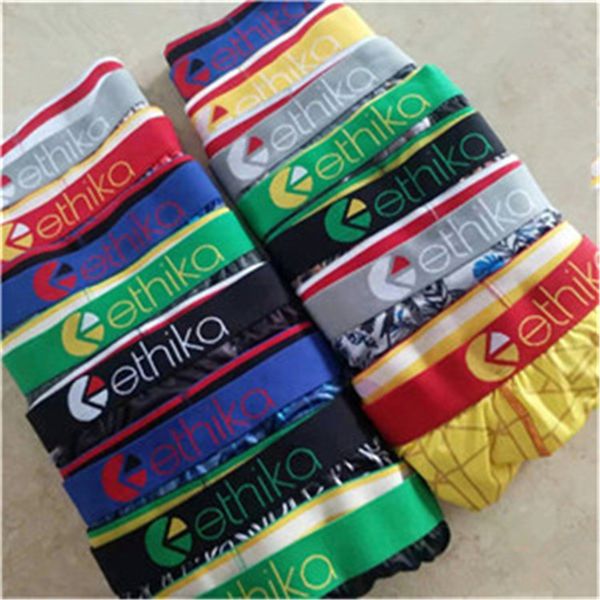 

mens boxer underwear random styles sports hip hop rock excise underwear skateboard street fashion quick dry85200, Black;white