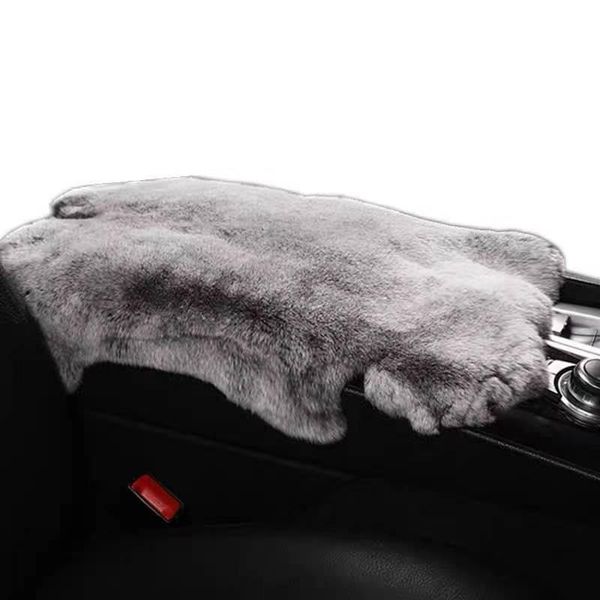 

car armrest box cushion hair one plush center accessories exterior decoration interior decorations