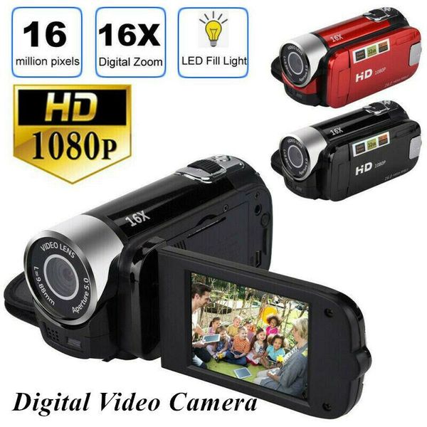 

camcorder digital video lcd camera 16x zoom dv av night vision au cameras