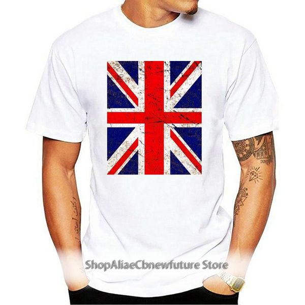 

brexit vintage uk british union jack flag t-shirt tee shirt hipster harajuku brand clothing men's t-shirts, White;black