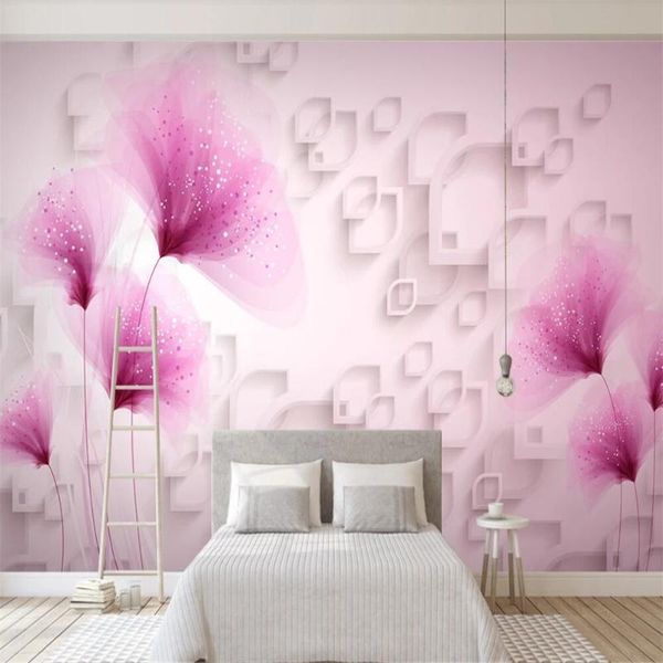 

wallpapers milofi professional custom 3d wallpaper mural fantasy flower living room background wall decoration painting