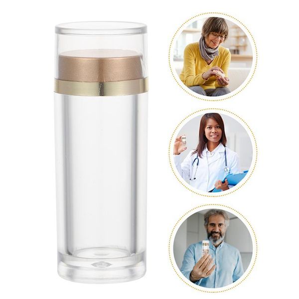 

storage bottles & jars 10pcs creative bottle acrylic containers (transparent)