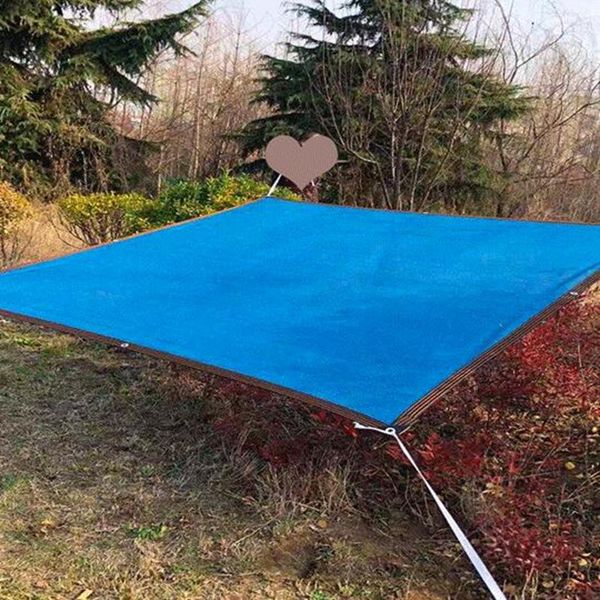 

shade blue sun shelter canopy sail home garden awnings outdoor protection covers square patio glass house customized size