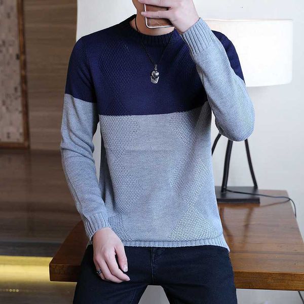 

men's sweaters casual sweater fall winter turtleneck korean style enar, White;black