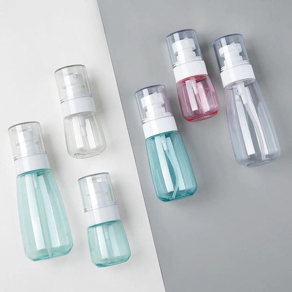 

liquid soap dispenser 1pc 30ml60ml 80ml empty bottle fine mist spray plastic lotion pump travel perfume water refill