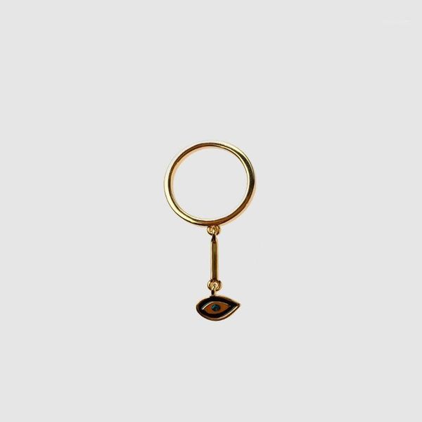 

cluster rings amorita boutique fashionable eye ring1, Golden;silver