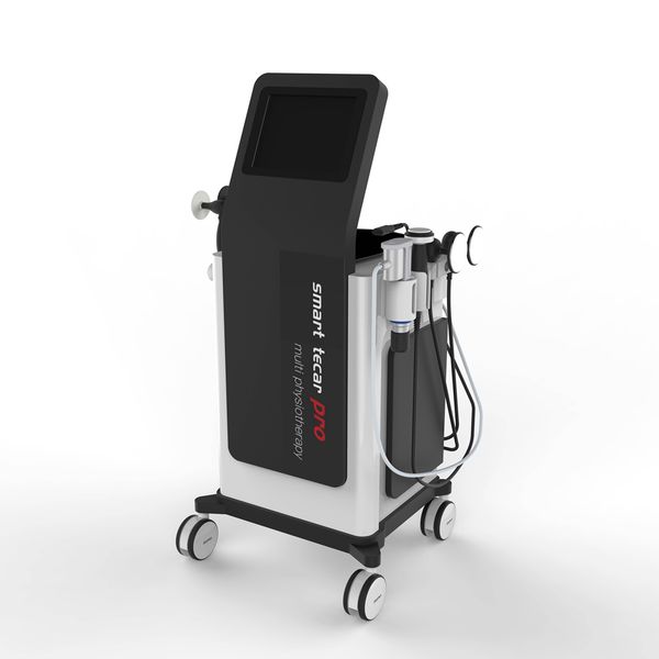 3 в 1 Оборудование физиотерапии Медицинское ультразвуковое CET RET RET TECAR Shockwave Therapy Therapy Air компрессорная ударная волна для обезболивания Ed лечение SmartTecarwave Pro