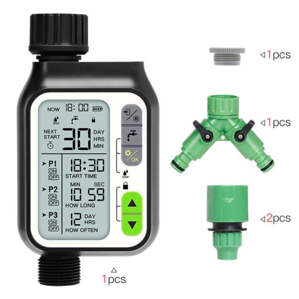 

watering equipments garden water timer waterproof with rain sensor irrigation automatic system controller
