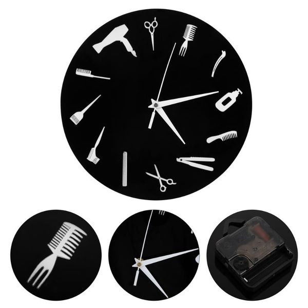 

wall clocks barber shop clock decorative hairdresser art