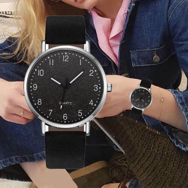 

wristwatches women watches automatic zegarek damski simple ladies casual belt watch silver case scale quartz female reloj #j07, Slivery;brown