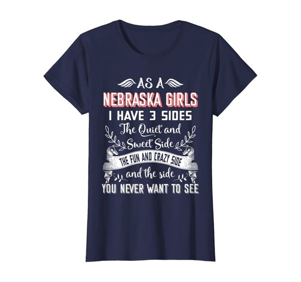 

Nebraska Girls TShirt Quiet And Sweet Side The Fun And Crazy, Mainly pictures