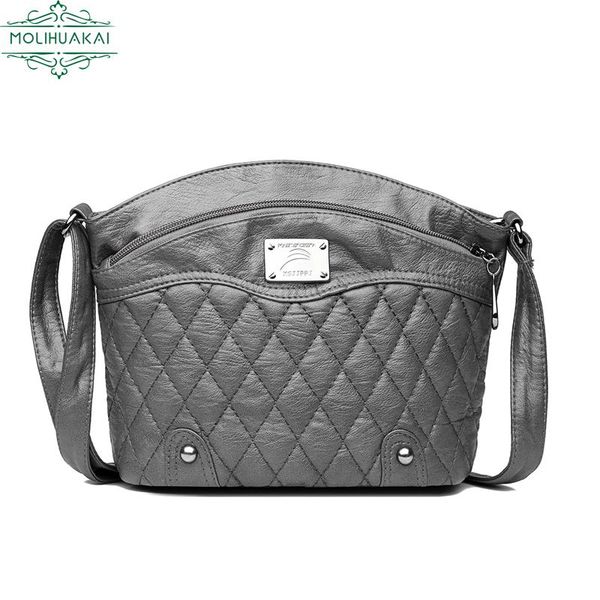 

evening bags diamond check pattern design lady shoulder bag retro elegant messenger pu leather bag2021