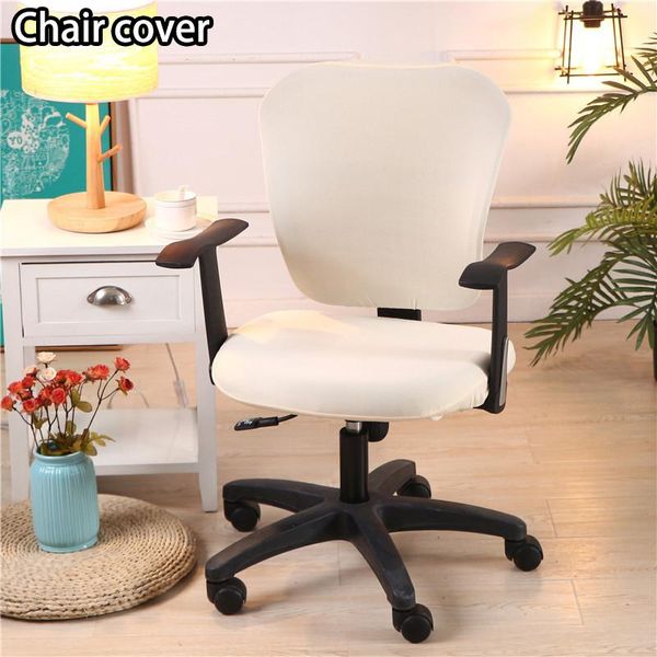 

chair covers 1pc office computer cover elastic seat cushion protector armchair washable