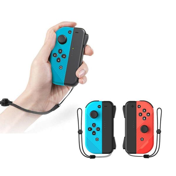 

game controllers & joysticks 4 colours wireless controller left&right bluetooth gamepad for switch con handle grip