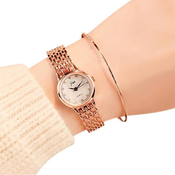 modern fashion quartz watch casual wristwatch gift for female clock 2021 arrival reloj &50 wristwatches, Slivery;brown