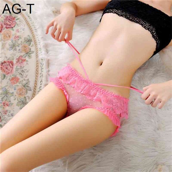 

isani women's fun underwear large lace mesh shorts, Black;pink