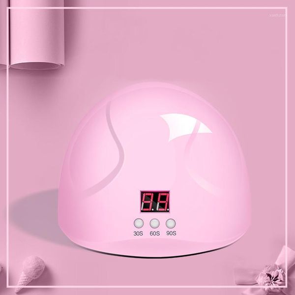 

nails dryer uv led lamp 12pcs leds for manicure gel nail infrared sensor drying polish art tools1