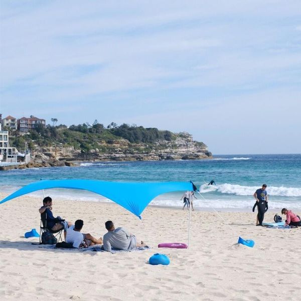

shade family beach sunshade lightweight sun tent with sandbag anchors comfortable for parks outdoor camping umbrella