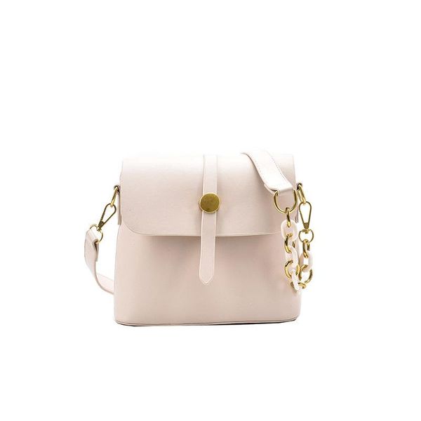 

evening bags 2021 arrivals women's pu leather shoulder solid color wide strap design simple style daily bag