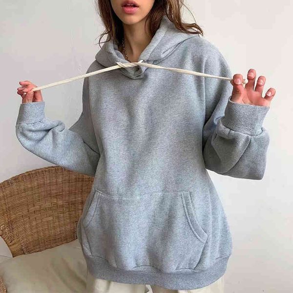 

women's hoodies & sweatshirts oversize pockets women hoodied cool pullovers trendy 7hb6, Black