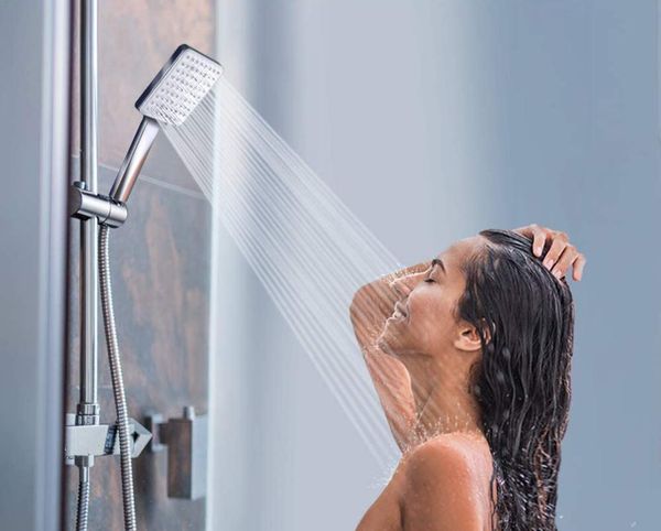 

bathroom shower sets 6 function square handheld suit american concealed boom pressurized head