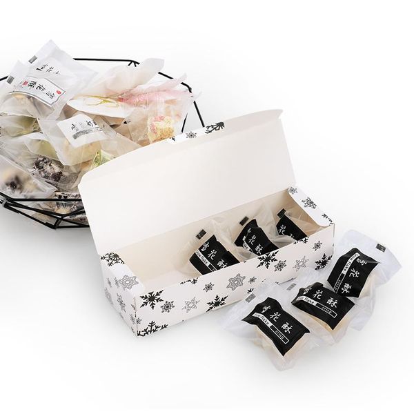 

gift wrap mung bean cake cookie box baking package pastry paper