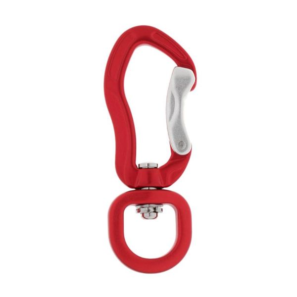 

cords, slings and webbing 400kg swivel lock carabiner hanging ring connector hook rotator rotational