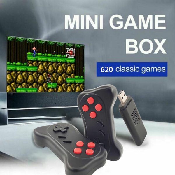 

game controllers & joysticks 2021 620 games stick tv video console with 2.4g wireless controller for retro support two-player gamepads