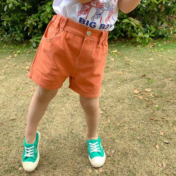 

shorts summer fashion boys 3 colors casual all-match 2021 kids loose, Black