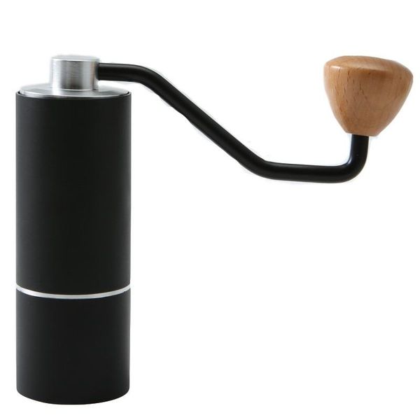 

manual coffee grinders 1pc est hand crank stainless steel aluminum alloy bean grinder portable light luxury machine
