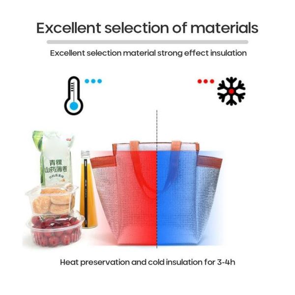 

storage bags outdoor lunch box insulation bag portable food and cold high capacity durabl organizer picnic