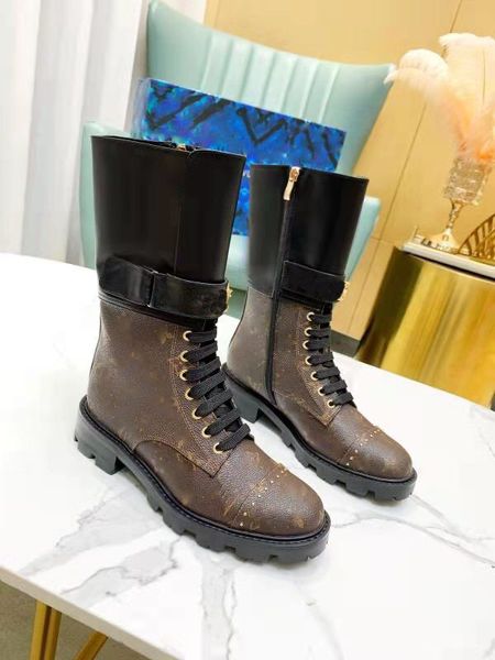 Kadın Metropolis Düz Ranger Combat Boot Yeni Gelmesi Moda Bayan Martin Çizmeler Boyutu 35-41 Model RZ01