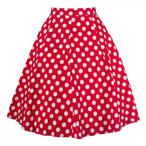 

skirts 2021 spring print europe and america women's wear puff skirt, Black
