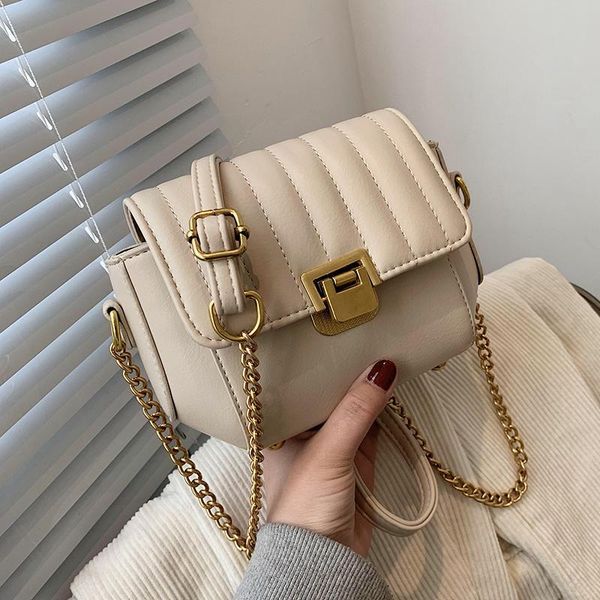 

evening bags chain bag women's 2021 fashion versatile foreign style messenger net red small square