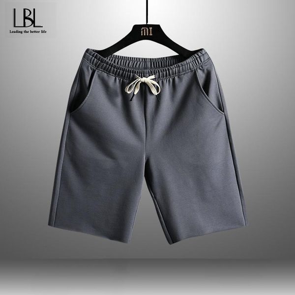 

men's shorts summer men casual length solid pocket sweatpants male fashion breathable loose workout jogger fitness streetwear 2021, White;black