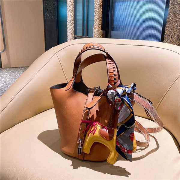 

high-quality classic bucket bag designers womens handbags 2021 palm pattern wallets large capacity handbag shoulder bags pony dolls