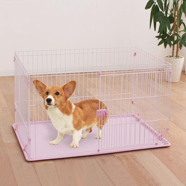 

the pet dog kennel cage supplies size : 23.6 x 17.7 15.9 inches kennels & pens