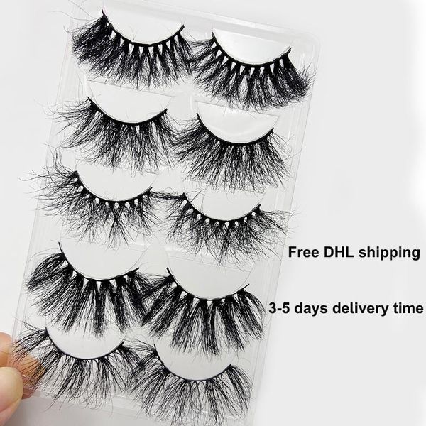 

false eyelashes mink lashes wholesale bulk 5/30/50 pairs soft fluffy messy natural makeup