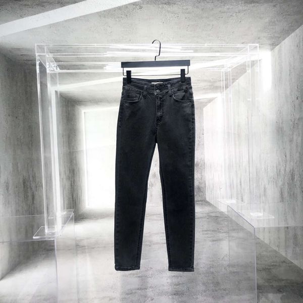 

summer women's leggings grey high waist design commuting, Blue