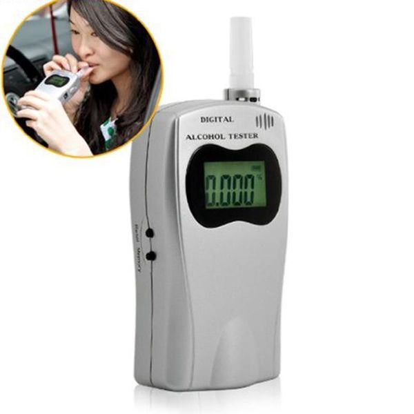 

professional alcohol tester lcd digital display breath quick response breathalyzer portable detection device for drivers alcoholism test
