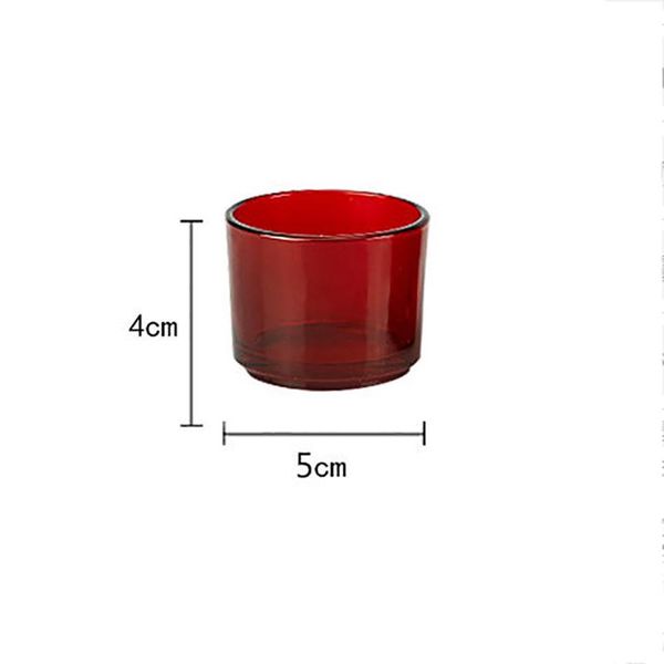 

candles glasses table lamps simple creative restaurants christmas dinner romantic props birthday presents glass candle holder holders