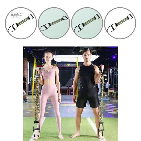 

resistance bands polyester useful elastic bodybuilding fitness multi-functional skin-friendly for gym