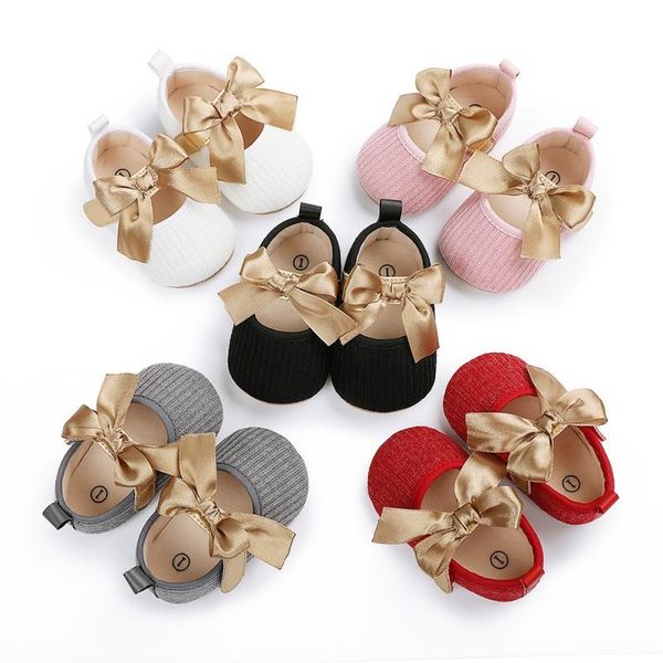 

first walkers born baby cute bow walker infant girl sweet soft soles lovely toddler anti-slip princess shoes style