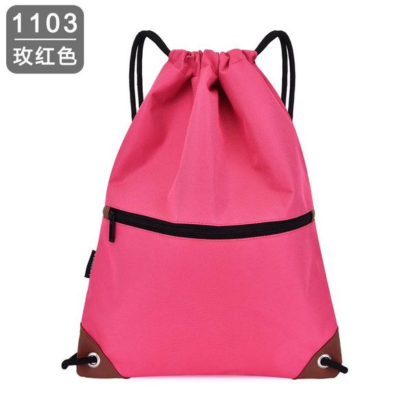 

backpack drawstring pocket oxford waterproof bag for men and women mini